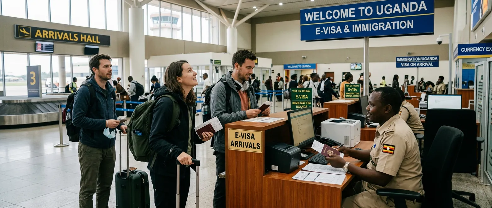 Visum Uganda – E-Visa Online & Einreiseinfos - Uganda Visum: E-Visa online beantragen, Einreisebestimmungen und aktuelle Infos für Reisende aus Deutschland.